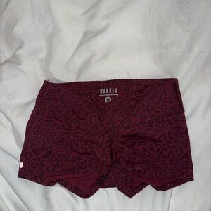 NOBULL Midrise 2” Animal Print Shorts
